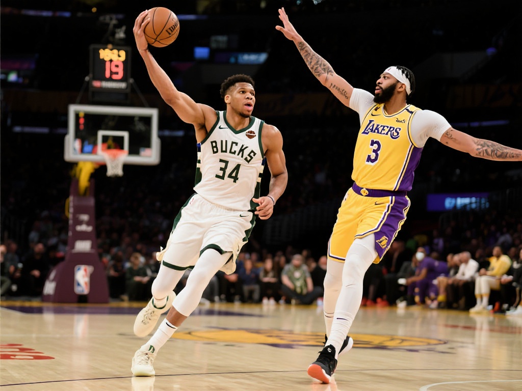 从过往交锋记录来看，湖人和雄鹿各有胜负，