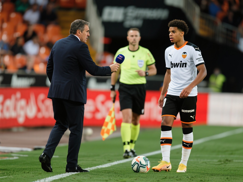 瓦伦主帅质疑判罚：贝林厄姆进球前裁判已有鸣哨