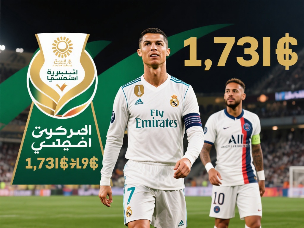 沙特联赛薪资排行：C罗1.73亿镑居榜首，超越本泽马与内马尔